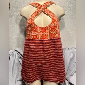 Free People Knit Halter Mini Dress